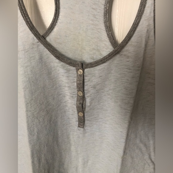 2/$15🌟 American Eagle Blue & Silver Racerback Tank Top - Picture 3 of 5